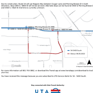 54 - 5400 South On Detour