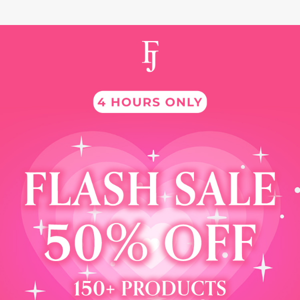 FLASH SALE 💗 50% OFF