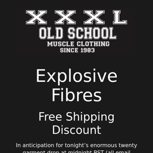 Explosive Fibres : FREESHIPPING Code Valid Until Monday - Subscriber VIP Early Access