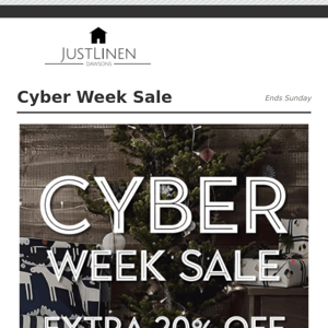 Cyber Week Sale | Christmas Bedding