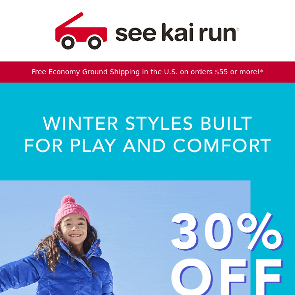 Still Time For 30% Off Winter Boots!