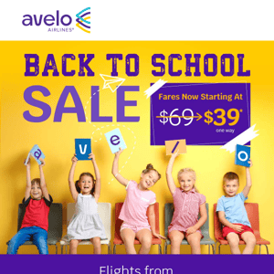 NOW IN SESSION: Back to School SAVINGS