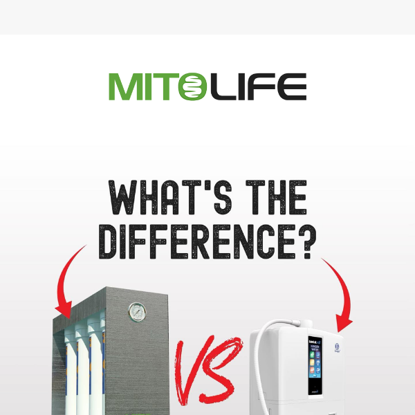 Mitolife vs Kangen Water Filtration