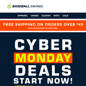 Shop 600 Cyber Monday Deals Now!