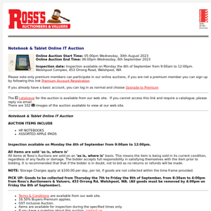 Ross's Auctioneers & Valuers :: Welcome to Ross' Auctions