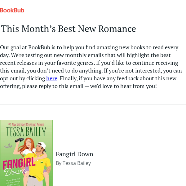 BookBub: Get ebook deals, handpicked recommendations, and author updates