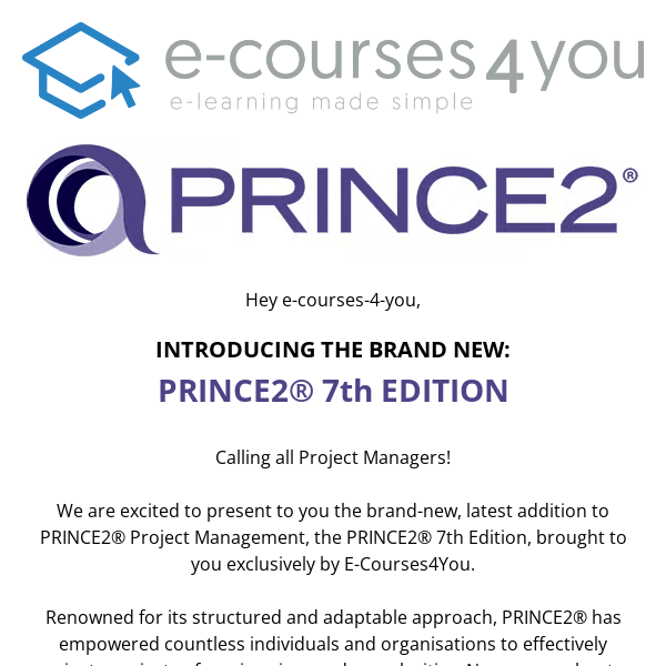 Introducing Brand-New PRINCE2® 7th Edition! 👨‍💼👩‍💼