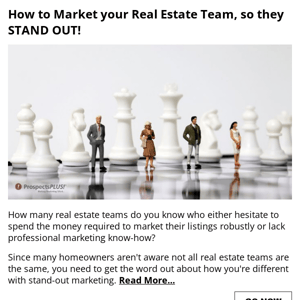 What makes YOUR real estate team different?