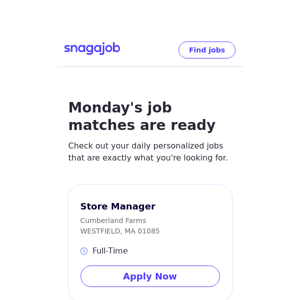 Personalized job matches for May 29, 2023