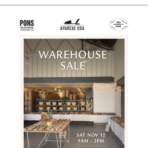 Warehouse Sale 〰️ Up to 50% off