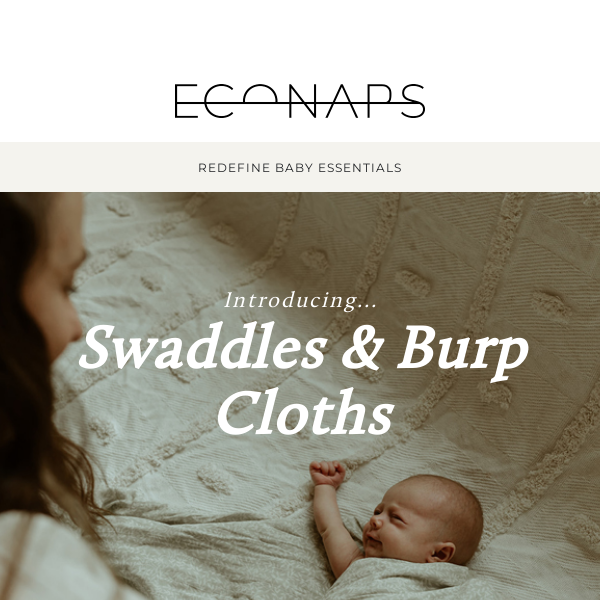 Swaddles & Burp Cloths 💫 your new essentials