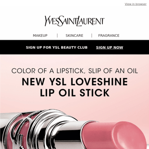 Upgrade Your Lip Wardrobe With The NEW YSL Loveshine Lip Oil Stick