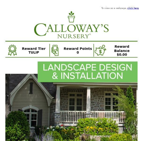 Be the talk of the neighborhood with a new landscape!