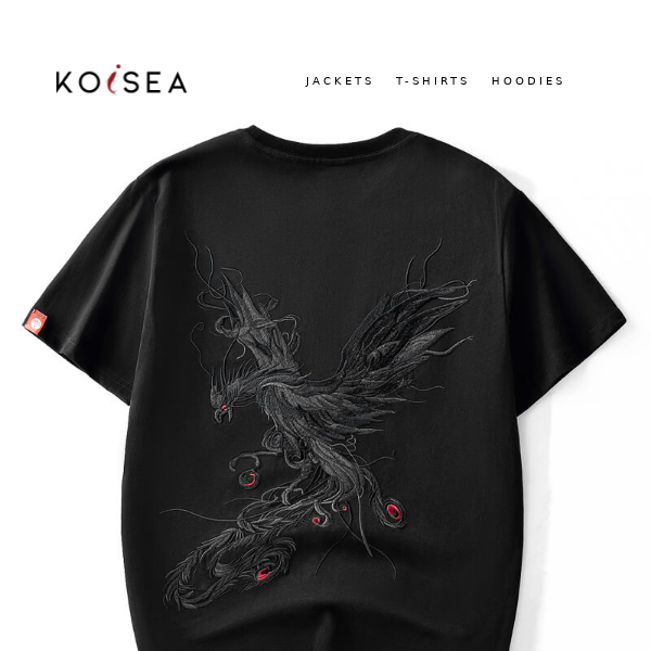 NEW: Phoenix Embroidery T-shirt (Released)