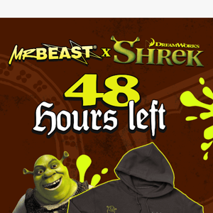 48 Hours Left - Mr Beast x Shrek