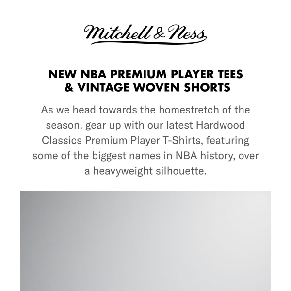 NEW NBA GEAR | Hardwood Classic Premium Player Tees 🔥