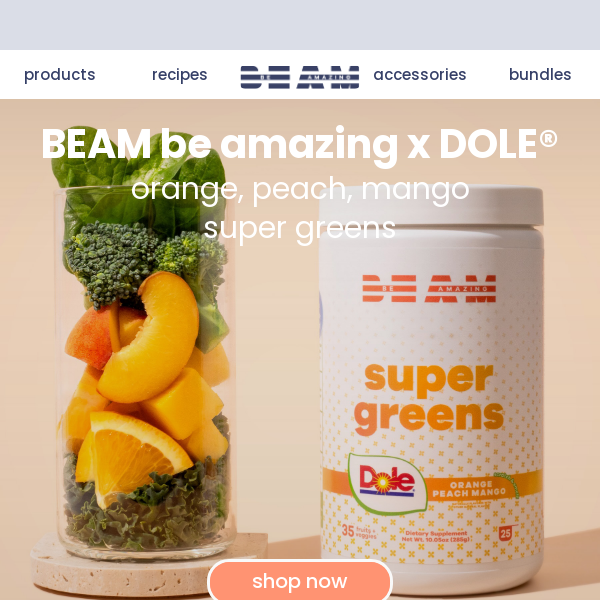 BEAM x DOLE is LIVE