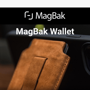 MagBak Wallet that is MagSafe Compatible