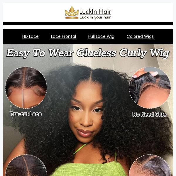 Easiest Glueless Wig Ever!No Extra Work Needed!