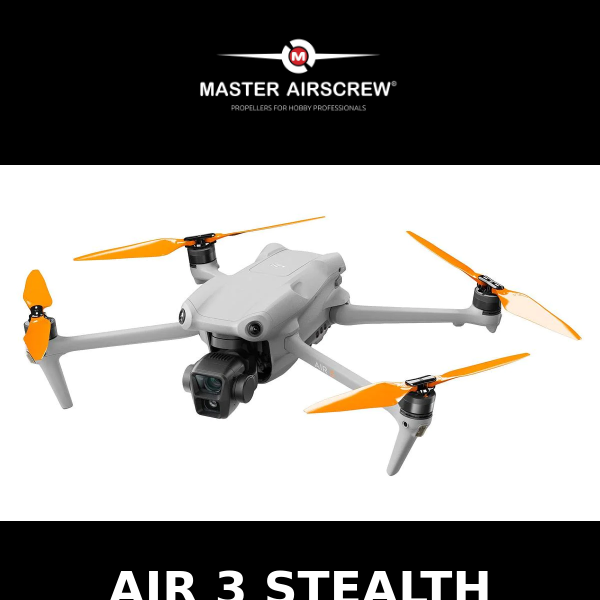 DJI AIR 3 STEALTH Props - JUST RELEASED!