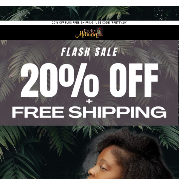 20% Off + FREE SHIPPING! 🤎🎁🍃