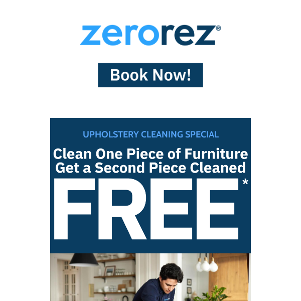 🛋️ BOGO Upholstery Cleaning! 🛋️