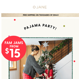 Pajama party time! As low as $15 🎅🏻