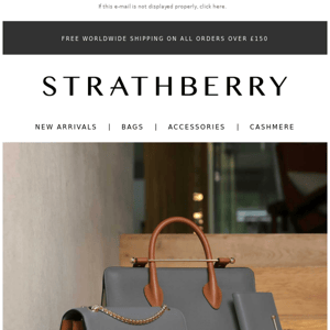NEW arrivals alert  Introducing The Lisbon Collection - Strathberry