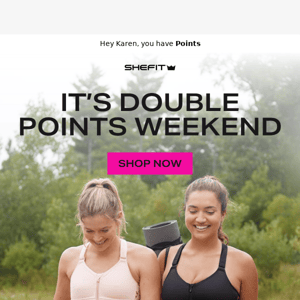 Get Your Double Points!