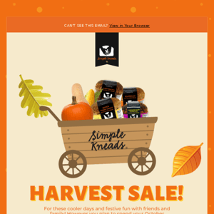 Enjoy 10% Off during our Harvest Sale! 🍂