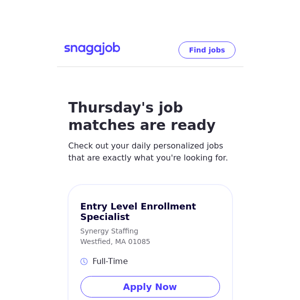 Personalized job matches for June 22, 2023