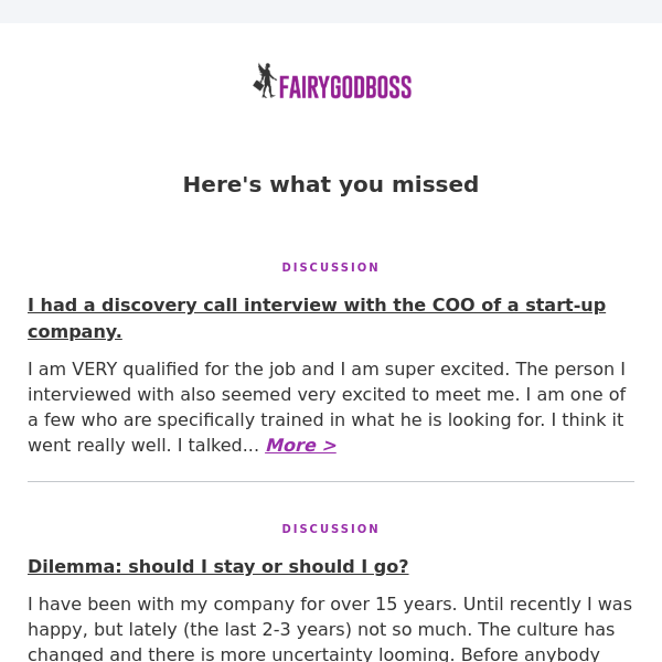 I had a discovery call interview with the COO of a start-up  company.