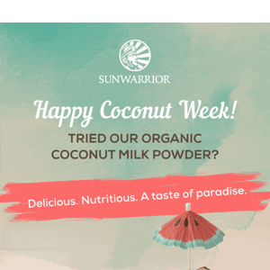 🌴🥥 It’s National Coconut Week!