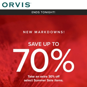 This is it! The Summer Sale is ending.