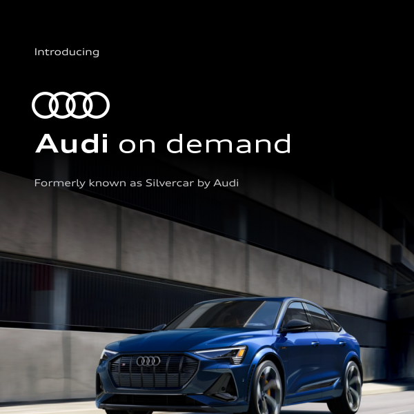 Silvercar is now Audi on demand