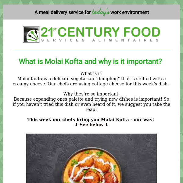 Why is Molai Kofta important and what is it?