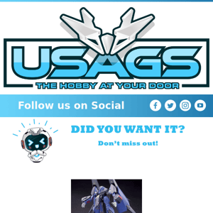 Don't miss out on HGUC 1/144 #157 PMX-000 Messala, claim your cart!