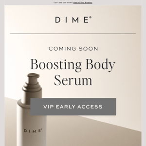 Coming soon: Boosting Body Serum.