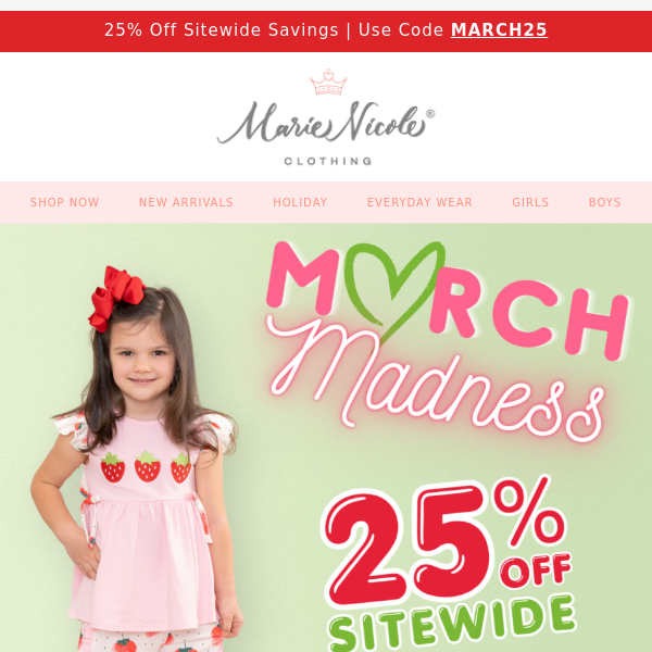 March Madness Sale Is On: Save 25% + Shop Top Categories ✨