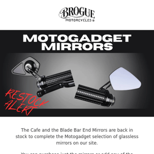 Motogadget Glassless Mirror Collection