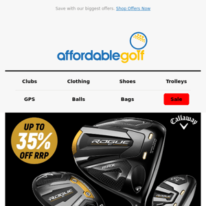 ⛳ Callaway Rogue ST - Up to 35% Off RRP!