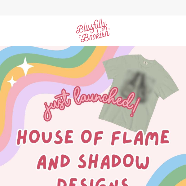 NEW COLLECTION: House of Flame and Shadow! 🔥