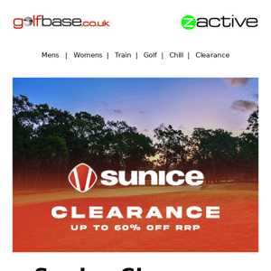 ☀️SUNICE Golf Apparel - Clearance EVENT!