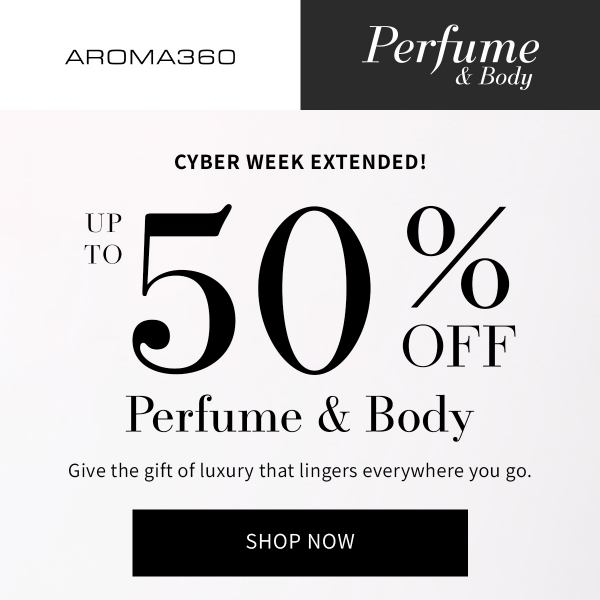 Perfume & Body: Up to 50% OFF