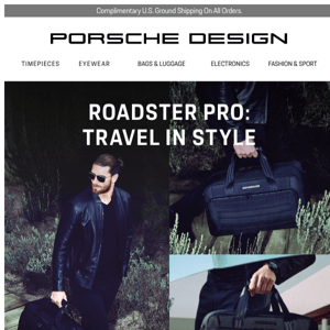 New Roadster Pro Series: Timeless travel companions