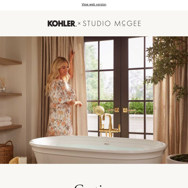 Discover Castia by Kohler x Studio McGee