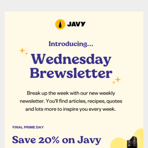 The Wednesday Brewsletter is here!