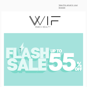 ⚡ Flash Sale | Up to 55% Off
