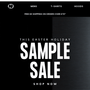 Sample Sale Is Here!