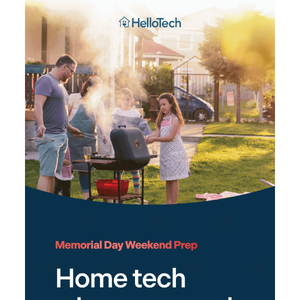 Your Memorial Day Weekend Home Prep List